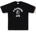 A BATHING APE PALM TREE CAMO COLLEGE TEE