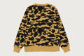 A BATHING APE 1ST CAMO APE HEAD CREWNECK SWEAT SHIRT