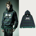 A BATHING APE BAPE x COMME des GARCONS CDG OSAKA Limited BAPE CHECK PULLOVER HOODIE