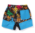 A BATHING APE BAPE KIDS ALL BABY MILO STA CLIMBING SHORTS