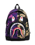 A BATHING APE BAPE KIDS SPLIT CAMO SHARK DAYPACK