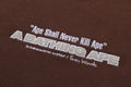 A BATHING APE BAPE SLOGAN RELAXED FIT CREWNECK SWEAT SHIRT