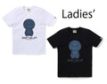 A BATHING APE Ladies' DENIM BABY MILO TEE