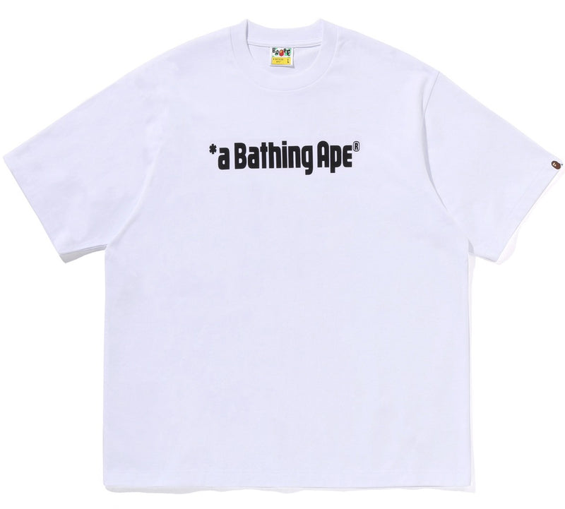 A BATHING APE A BATHING APE LOGO RELAXED FIT TEE
