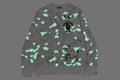 A BATHING APE CITY CAMPO PAINTING CREWNECK SWEAT SHIRT