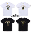A BATHING APE Ladies' 1ST CAMO COLLEGE TEE - happyjagabee store