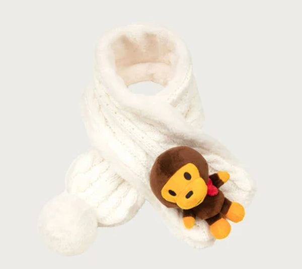 A BATHING APE BABY MILO STORE BABY MILO PLUSH DOLL SCARF