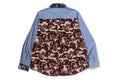A BATHING APE ASIA CAMO PATCHWORK SHIRT