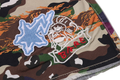 A BATHING APE Ladies' HYBRID CAMO MULTI LOGO SKIRT