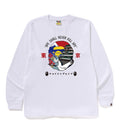 A BATHING APE TOKYO APE HEAD L/S TEE ( Tokyo Limited )