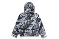 A BATHING APE TREE EDGE CAMO HOODED SNOWBOARD JACKET