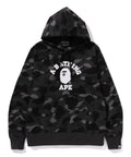 A BATHING APE COLOR CAMO COLLEGE PULLOVER HOODIE ONLINE EXCLUSIVE