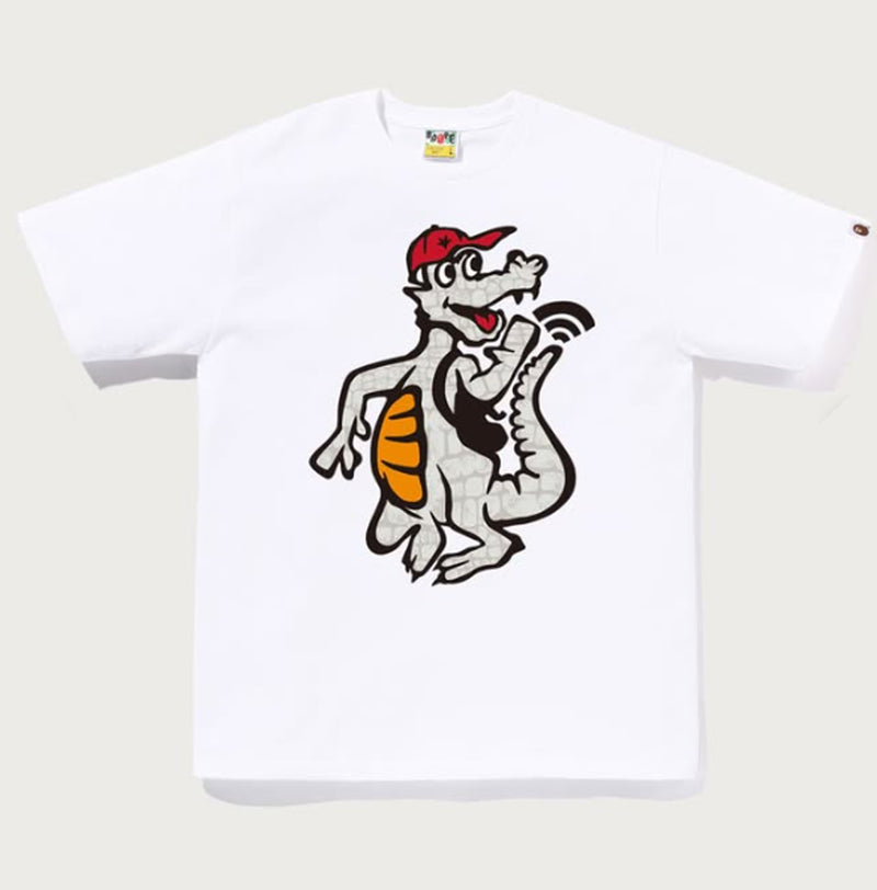 A BATHING APE CROC TROOP TEE