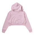 A BATHING APE Ladies' APE HEAD ONE POINT CROPPED ZIP HOODIE