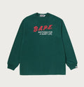 A BATHING APE BAPE LOGO RELAXED FIT LS TEE