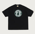 A BATHING APE CROC PATTERN BUSY WORKS RELAXED FIT TEE