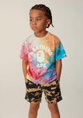 A BATHING APE BAPE KIDS 1ST CAMO CLIMBING SHORTS