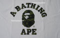 A BATHING APE 1ST CAMO COLLEGE TEE