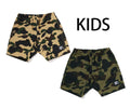 A BATHING APE BAPE KIDS 1ST CAMO CLIMBING SHORTS