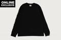 A BATHING APE BAPE CARD GRAPHIC L/S TEE ( ONLINE EXCLUSIVE )