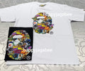 A BATHING APE STICKER PACK APE HEAD TEE