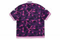 A BATHING APE COLOR CAMO MESH WARM UP RELAXED FIT SHIRT