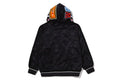 A BATHING APE COLOR CAMO SHARK RELAXED FIT HOODIE TRACK JACKET