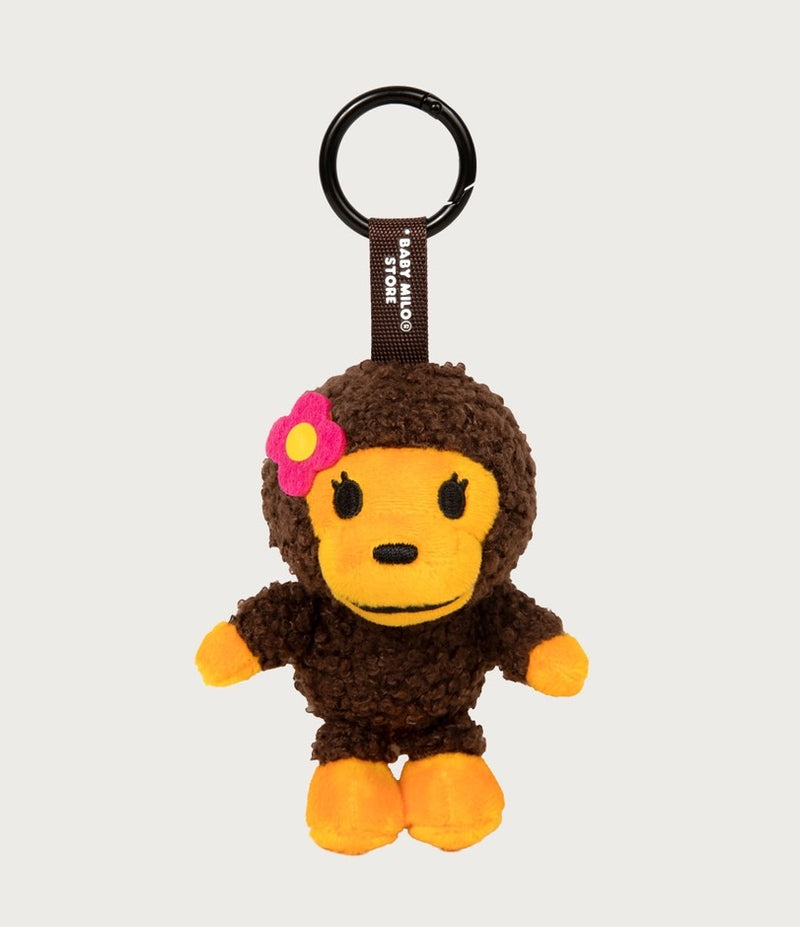 A BATHING APE BABY MILO STORE BABY LISA PLUSH DOLL KEYCHAIN 10CM