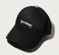 A BATHING APE BAPE BLACK WASHED GOTHIC CAP