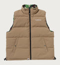 A BATHING APE ABC CAMO REVERSIBLE DOWN VEST