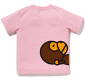 A BATHING APE BAPE KIDS SLEEPING BABY MILO BANANA TEE