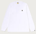 A BATHING APE 1ST CAMO ONE POINT LS TEE