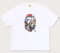 A BATHING APE BAPE TRADING CARD RELAXED FIT TEE