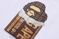 A BATHING APE CHOCOLATE BAR APE HEAD TEE - happyjagabee store