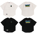A BATHING APE LINE CAMO S/S BASEBALL SHIRT