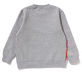 A BATHING APE BAPE KIDS BIG BABY MILO CREWNECK SWEATSHIRT