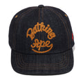 A BATHING APE JAPAN DENIM COLLECTION LOGO WASHED DENIM CAP