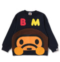 A BATHING APE BAPE KIDS BABY MILO CREWNECK SWEAT SHIRT