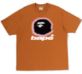 A BATHING APE SPRAY APE HEAD RELAXED FIT TEE
