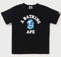 A BATHING APE BAPE KIDS ABC CAMO COLLEGE TEE