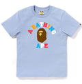 A BATHING APE Ladies' COLORS COLLEGE TEE