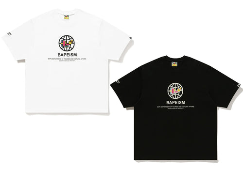 A BATHING APE BAPE x KIDSUPER BAPEISM LOGO TEE