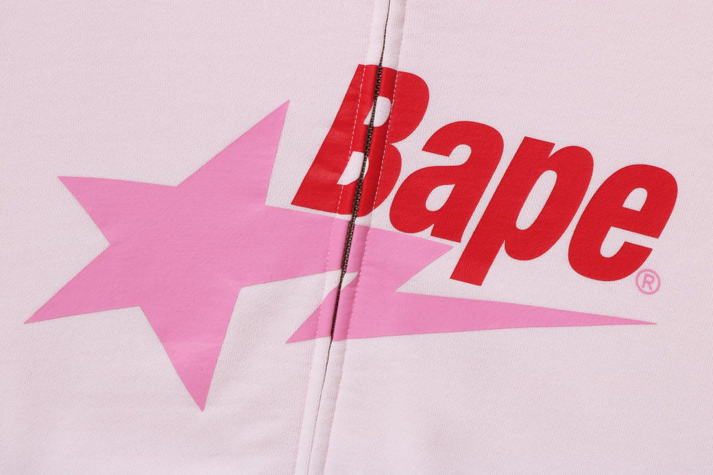 A BATHING APE Ladies' BAPE STA CROPPED ZIP HOODIE – happyjagabee store