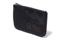 A BATHING APE TONAL SOLID CAMO POUCH