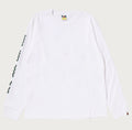 A BATHING APE BAPE CARD GRAPHIC L/S TEE ( ONLINE EXCLUSIVE )