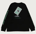 A BATHING APE BAPE CARD GRAPHIC L/S TEE ( ONLINE EXCLUSIVE )