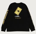 A BATHING APE BAPE CARD GRAPHIC L/S TEE ( ONLINE EXCLUSIVE )