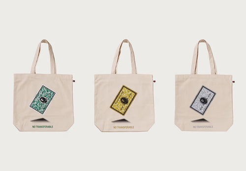 A BATHING APE BAPE CARD TOTE BAG ( ONLINE EXCLUSIVE )