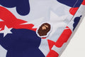 A BATHING APE BAPE KIDS STA STRIKE CAMO BEACH SHORTS