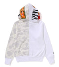 A BATHING APE Ladies' CITY CAMO TIGER SHARK FULL ZIP HOODIE